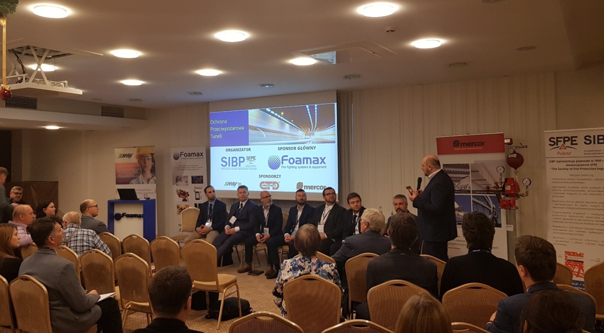 Panel Dyskusyjny SIBP “Ochrona Przeciwpożarowa Tuneli”